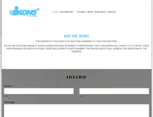 Tablet Screenshot of ikonssystems.com